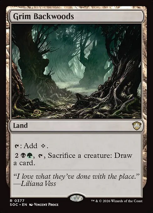 Grim Backwoods [ #0377 ] (SOC-R)