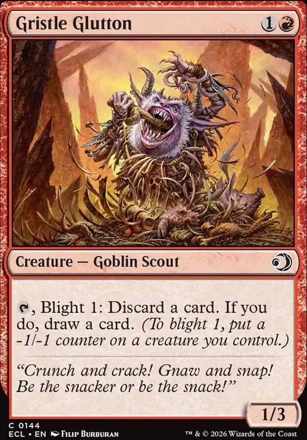 Gristle Glutton [ #0144 ] (ECL-C)
