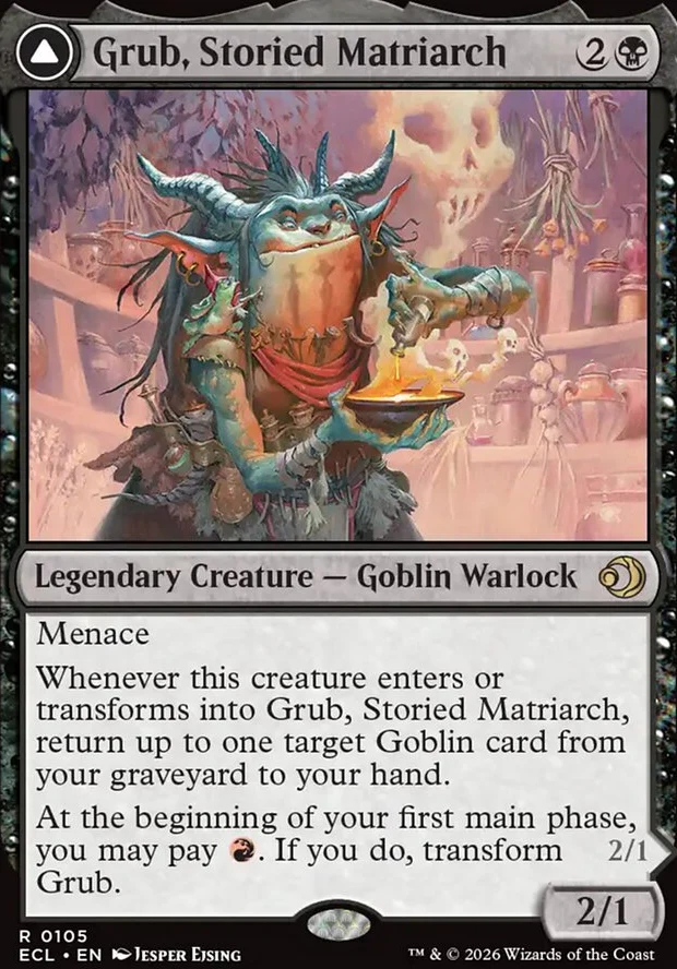 Grub, Storied Matriarch // Grub, Notorious Auntie [ #0105 ] (ECL-R) - Image 2