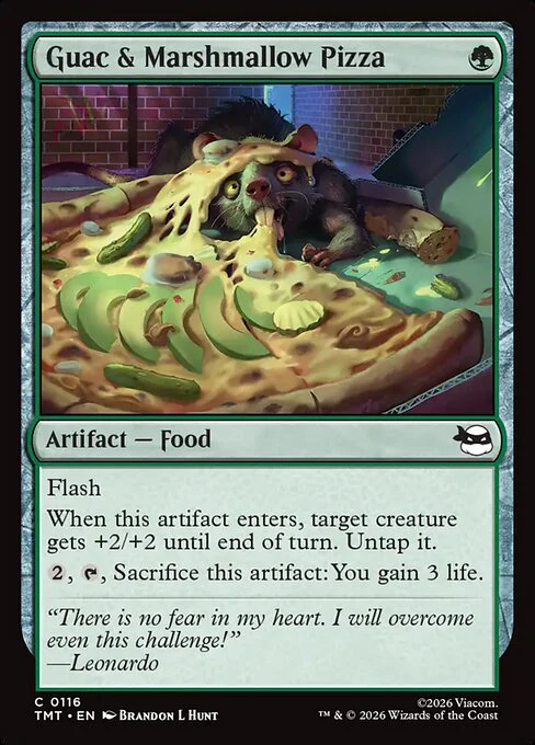 Guac & Marshmallow Pizza [ #0116 ] (TMT-C) - Image 2