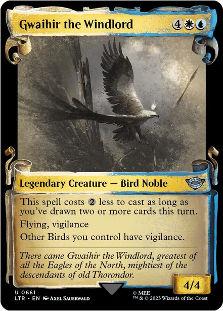 Gwaihir the Windlord [#0661 Showcase Scrolls] (LTR-U-FOIL)