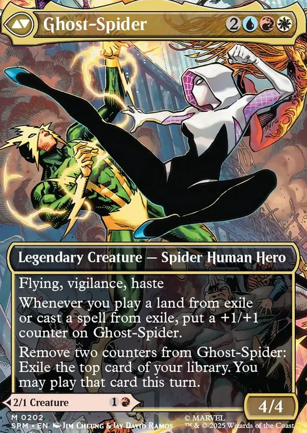 Gwen Stacy // Ghost-Spider [ #0202 Borderless ] (SPM-M) - Image 2