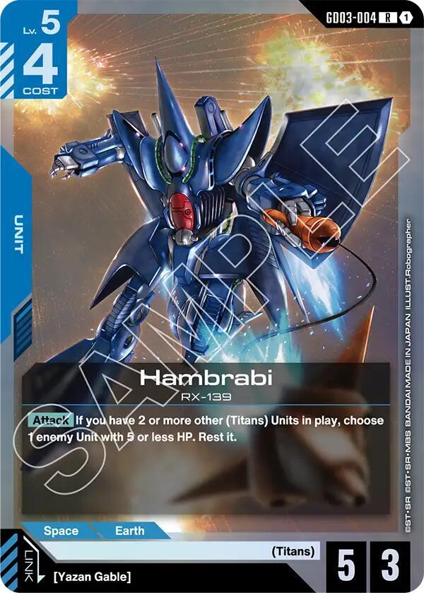 Hambrabi - GD03-004 (GD03) - Near Mint (R)