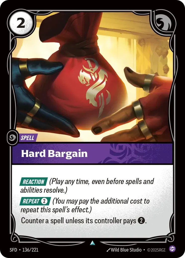 Hard Bargain - 136/221 (SFD) Uncommon