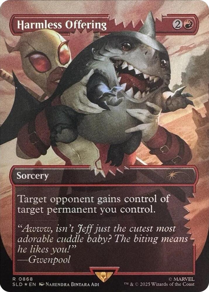 Harmless Offering  [#0868 Borderless] (SLD-R-FOIL)