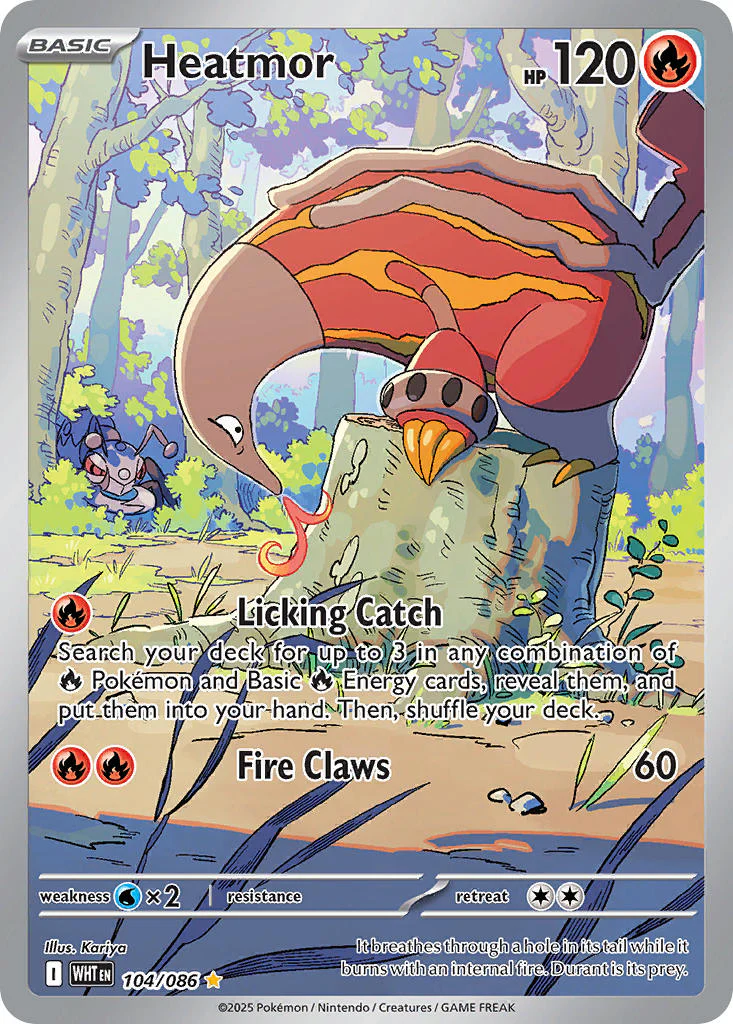 Heatmor - 104/086 (WHT) Illustration Rare