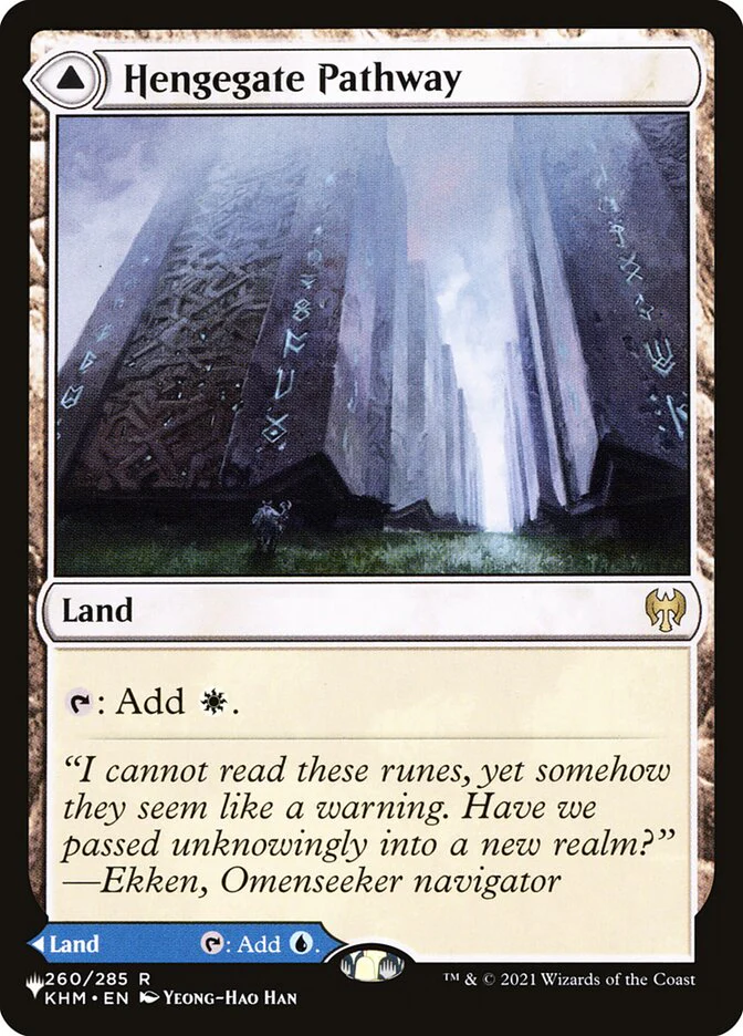 Hengegate Pathway // Mistgate Pathway (KHM-R-LIST)
