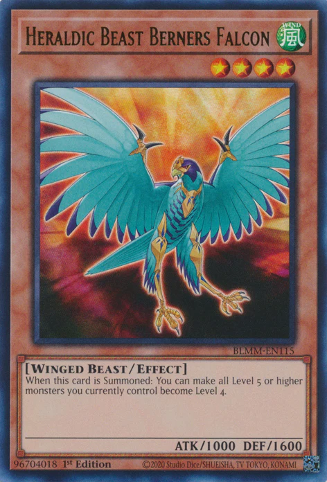 Heraldic Beast Berners Falcon (BLMM-EN115)