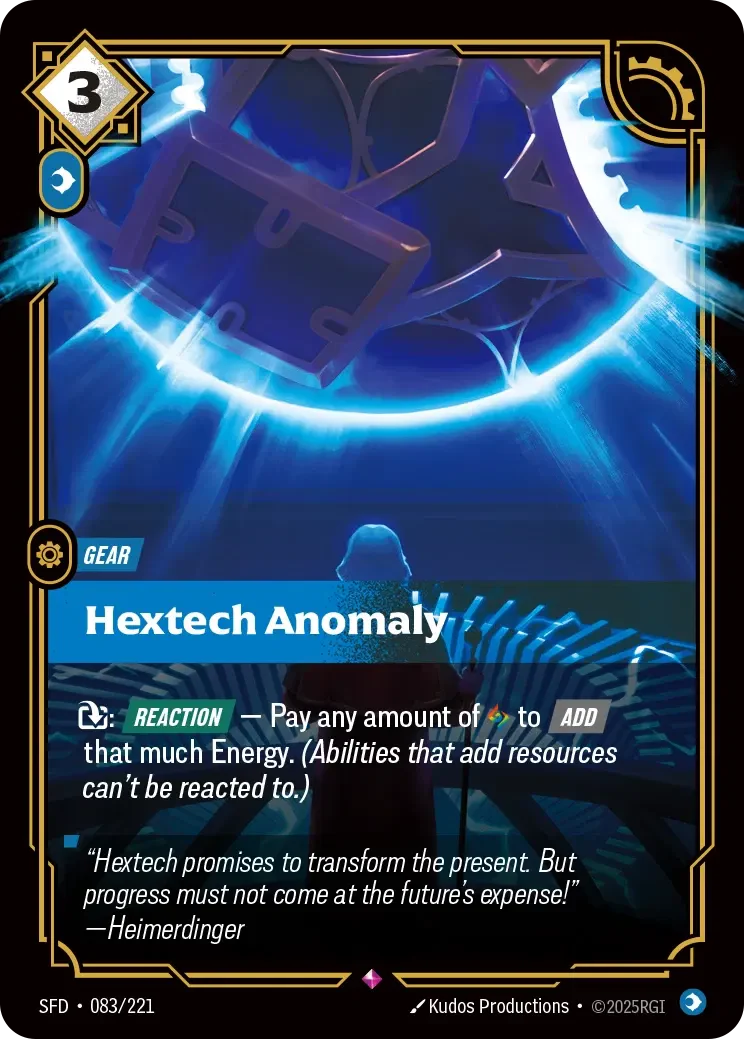 Hextech Anomaly - 083/221 (SFD) Rare