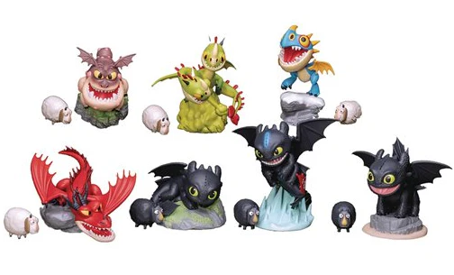 How to Train Your Dragon MEA-072 Mini-Figure Blind Box Case of 6