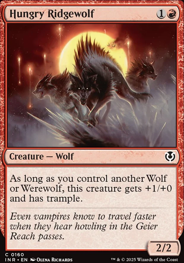 Hungry Ridgewolf [ #0160 ] (INR-C)