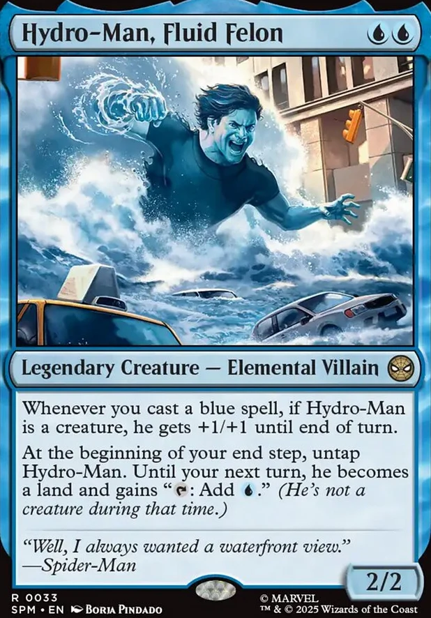 Hydro-Man, Fluid Felon [ #0033 ] (SPM-R)