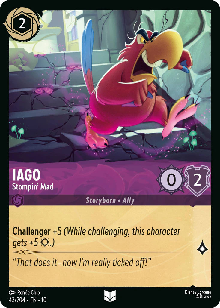 Iago - Stompin' Mad (043/204 - Whispers in the Well) Uncommon
