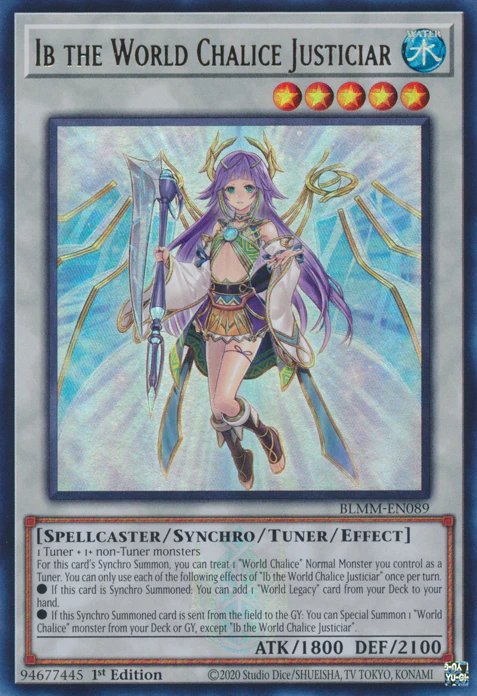 Ib the World Chalice Justiciar (BLMM-EN089)