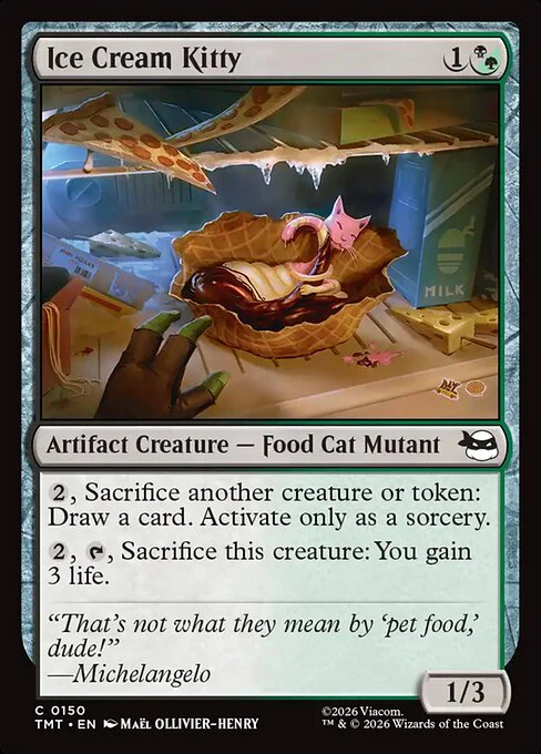Ice Cream Kitty [ #0150 ] (TMT-C)