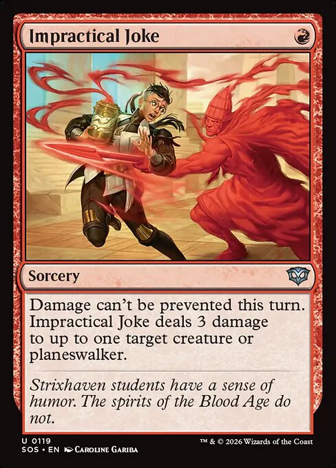 Impractical Joke [ #0119 ] (SOS-U)