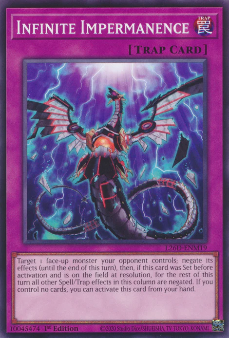 Infinite Impermanence (L26D-ENM19)