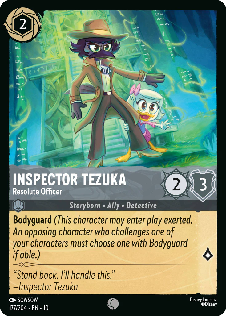 Inspector Tezuka - Resolute Officer (177/204 - Whispers in the Well) Common