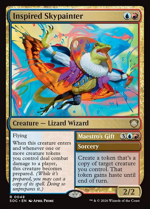Inspired Skypainter // Maestro's Gift [ #0048 ] (SOC-R)