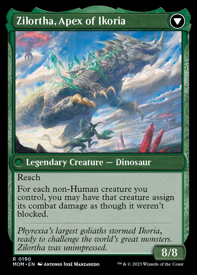 Invasion of Ikoria // Zilortha, Apex of Ikoria [#0190] (MOM-R) - Image 4