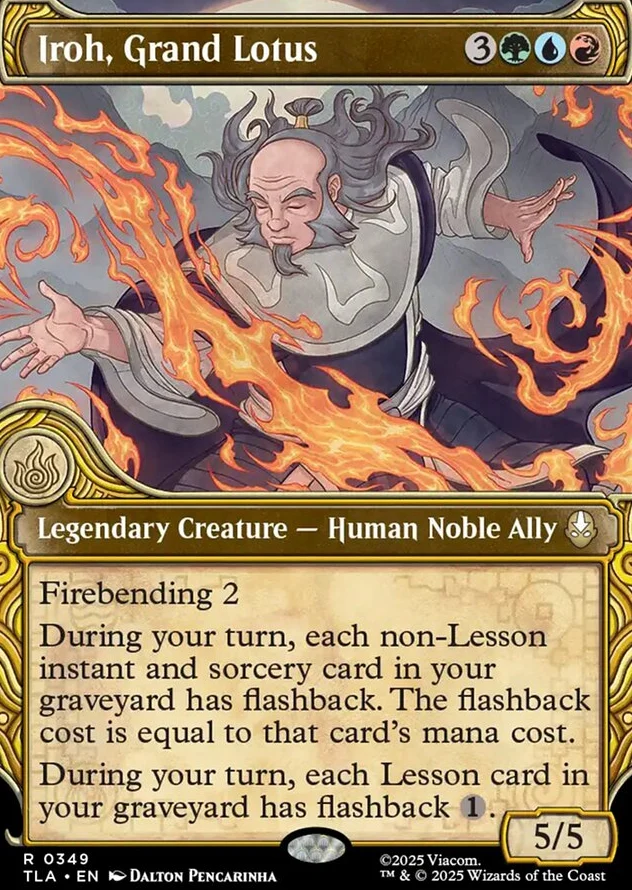 Iroh, Grand Lotus [ #0349 Showcase ] (TLA-R) - Image 2