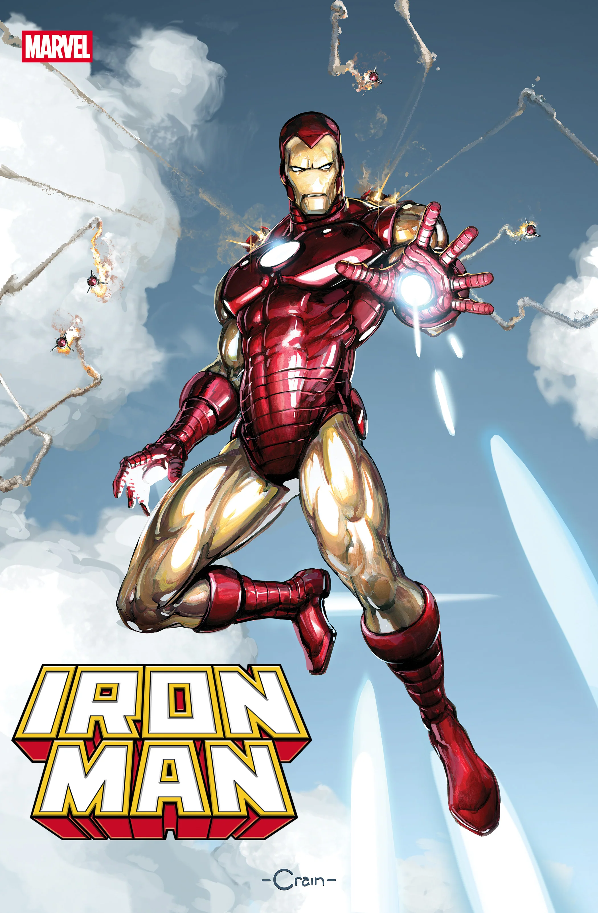 IRON MAN #1 CLAYTON CRAIN VARIANT