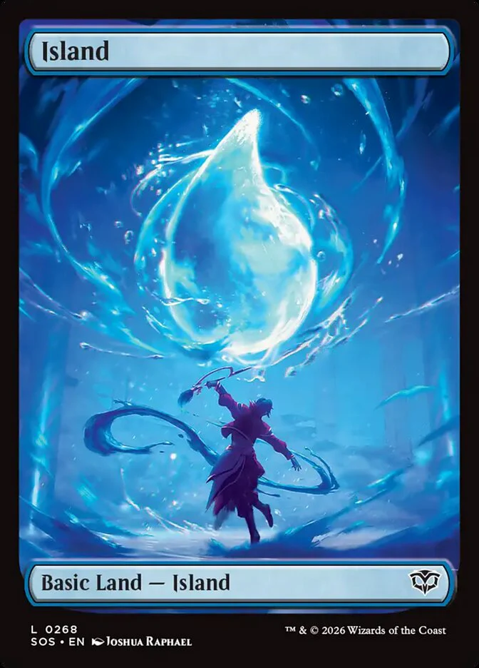 Island [ #0268 Full Art ] (SOS-L) - Image 2