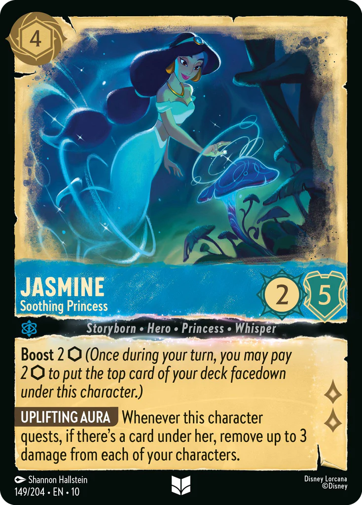 Jasmine - Soothing Princess (149/204 - Whispers in the Well) Uncommon