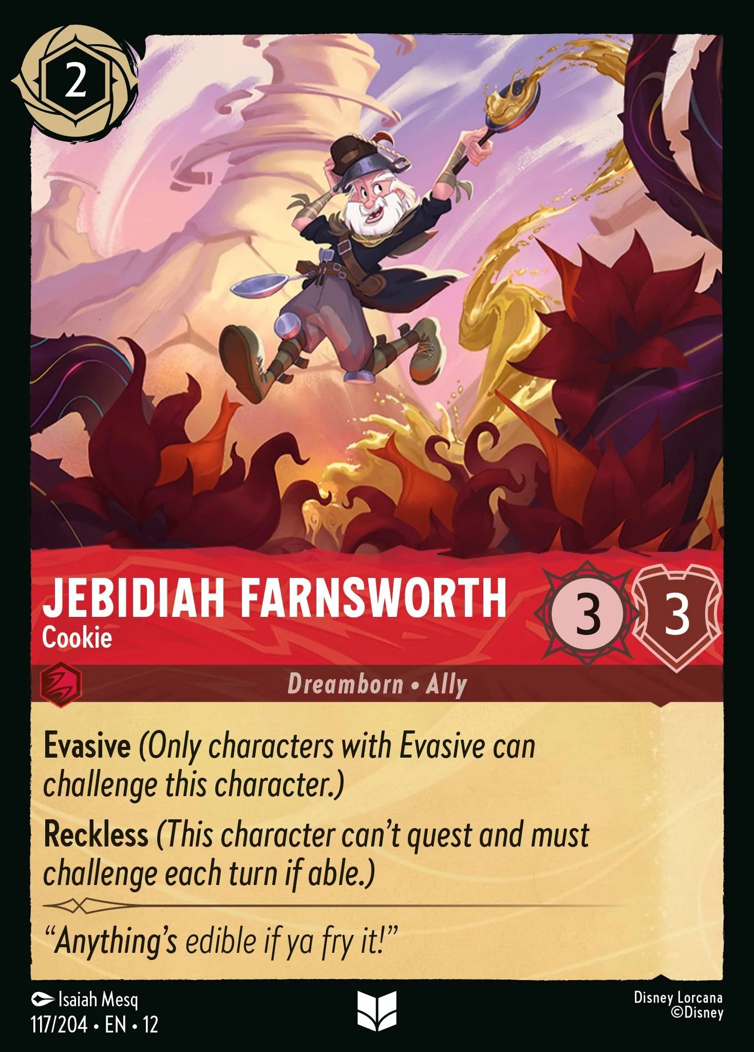 Jebidiah Farnsworth - Cookie (Wilds Unknown - 117/204) Uncommon
