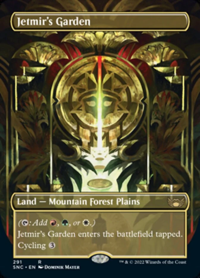 Jetmir's Garden [ #291 Alternate-Art Borderless ] (SNC-R)