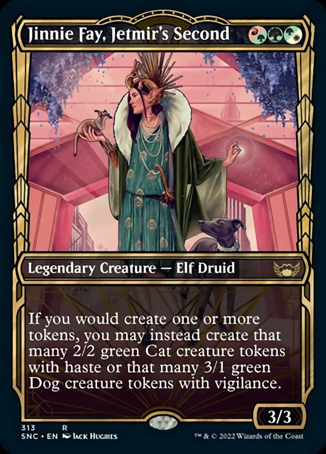 Jinnie Fay, Jetmir's Second [ #313 Golden Age Showcase ] (SNC-R)