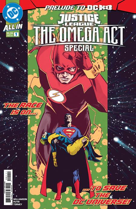 JUSTICE LEAGUE THE OMEGA ACT SPECIAL #1 (ONE SHOT) CVR A JORGE FORNES (DC K.O.)