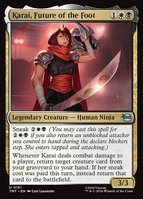 Karai, Future of the Foot [ #0151 ] (TMT-U)