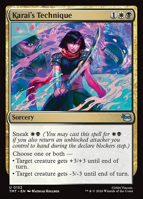 Karai's Technique [ #0152 ] (TMT-U) - Image 2