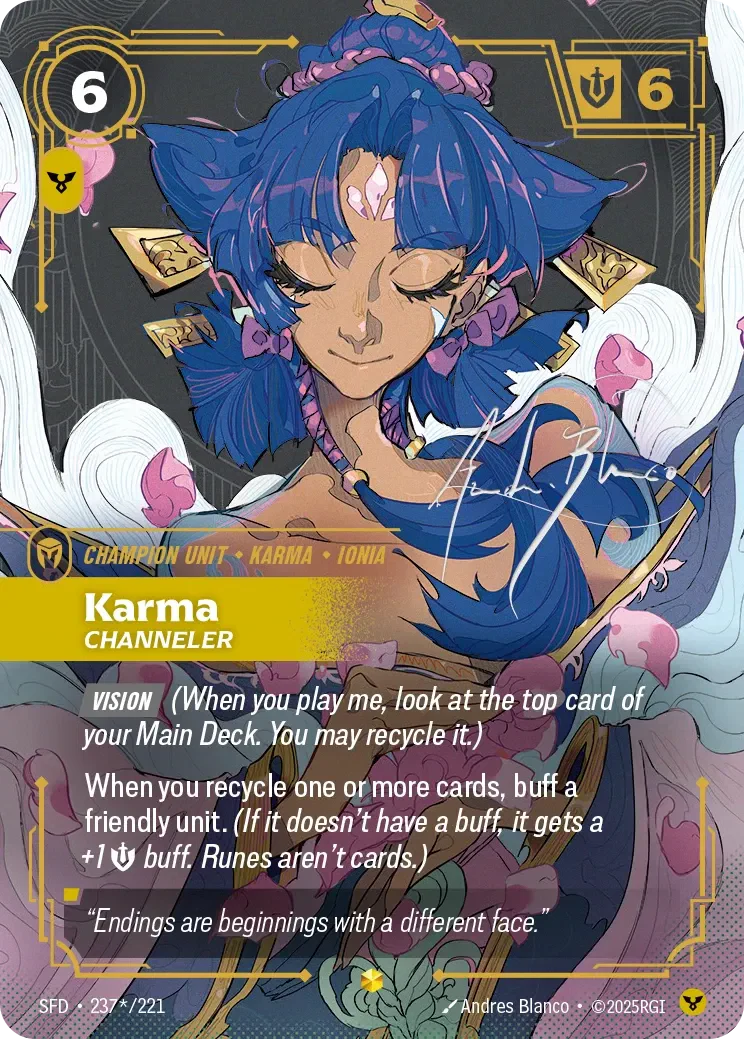 Karma - Channeler (Signature) - 237*/221 (SFD) Showcase