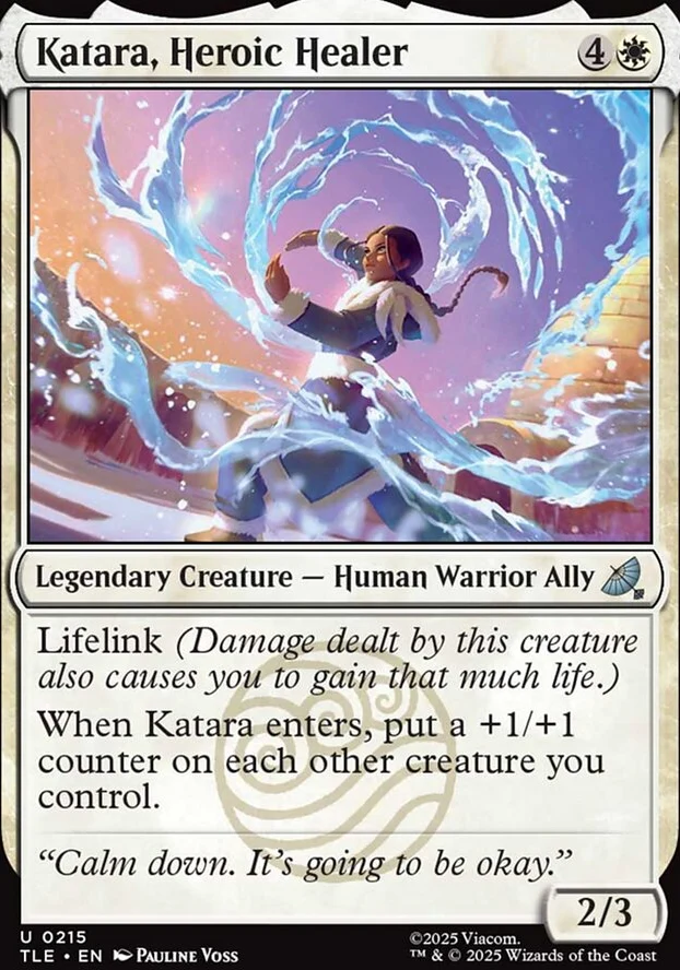 Katara, Heroic Healer [ #0215 ] (TLE-U) - Image 2