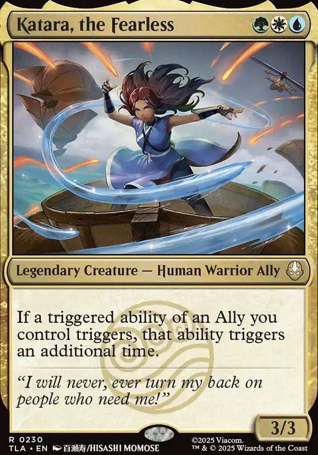 Katara, the Fearless [ #0230 ] (TLA-R)