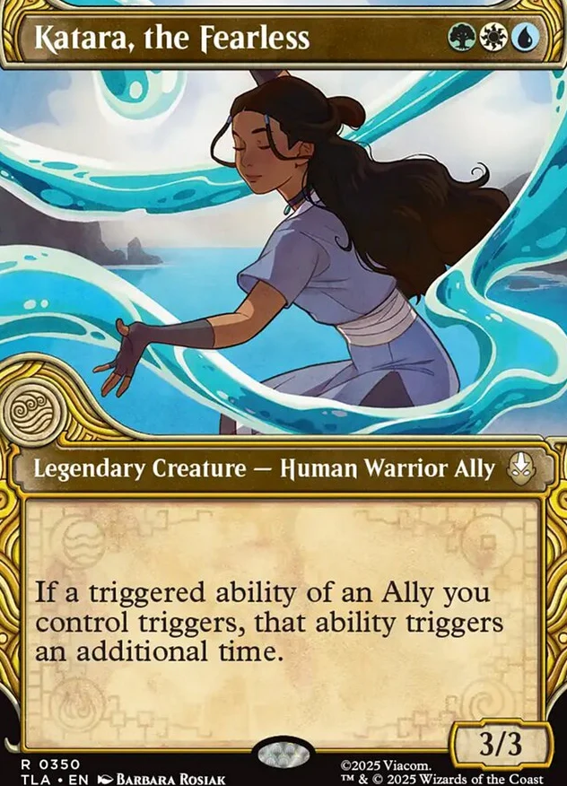 Katara, the Fearless [ #0350 Showcase ] (TLA-R) - Image 2