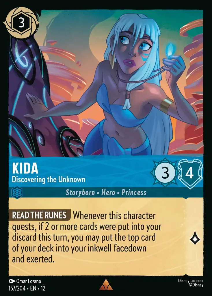 Kida - Discovering the Unknown (Wilds Unknown - 157/204) Rare