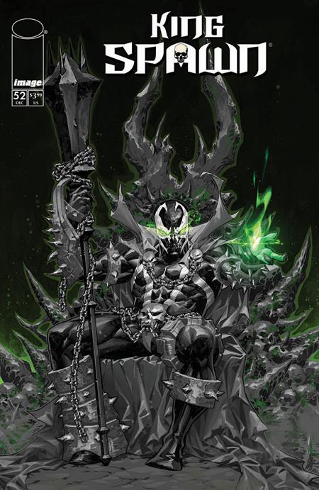 KING SPAWN #52 CVR B KAEL NGU B&W VAR - Image 2