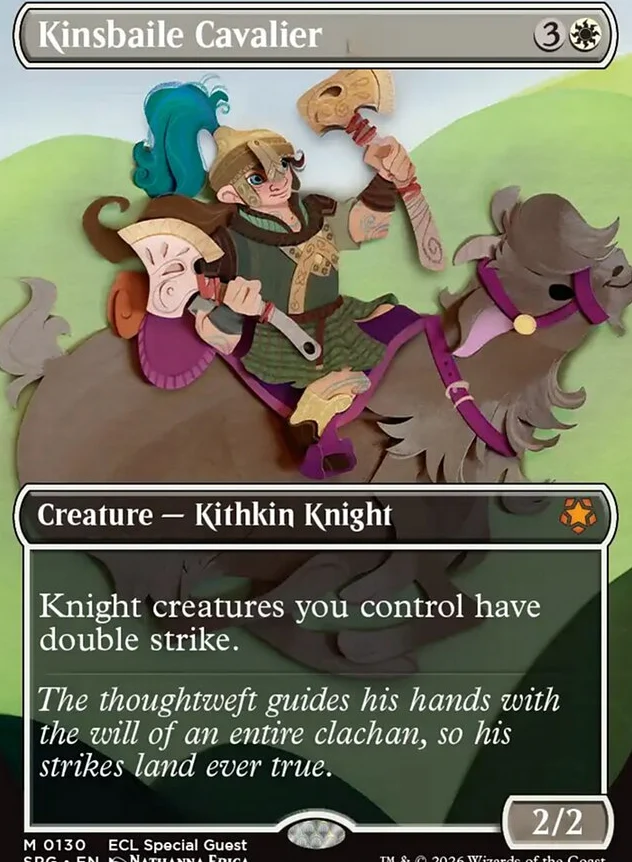 Kinsbaile Cavalier [ #0130 Borderless ] (SPG-M)
