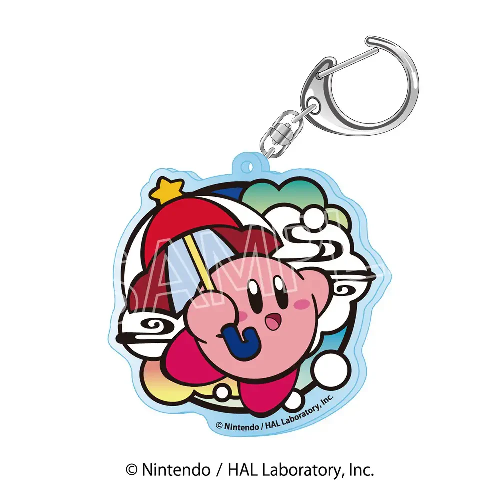 Kirby of the Stars: Paper Cutout Series Acrylic Key Holder - - Image 6