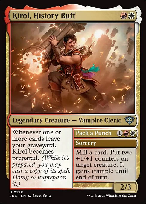Kirol, History Buff // Pack a Punch [ #0198 ] (SOS-U)