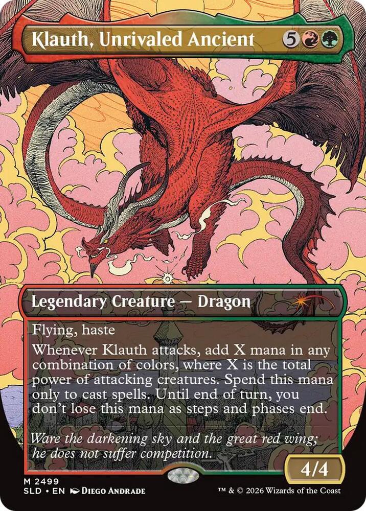 Klauth, Unrivaled Ancient [#2499] (SLD-M-FOIL)