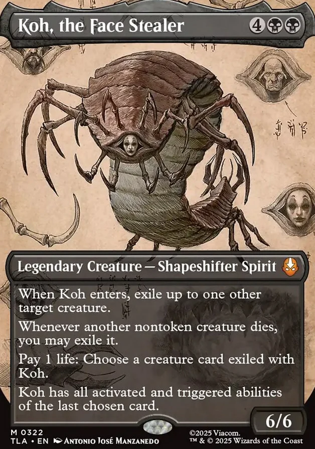 Koh, the Face Stealer [ #0322 Borderless ] (TLA-M) - Image 2