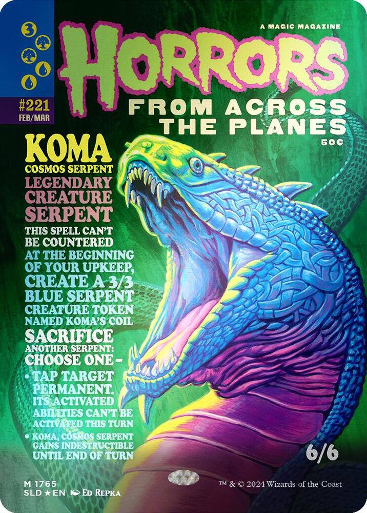 Koma, Cosmos Serpent [#1765] (SLD-M-Foil)
