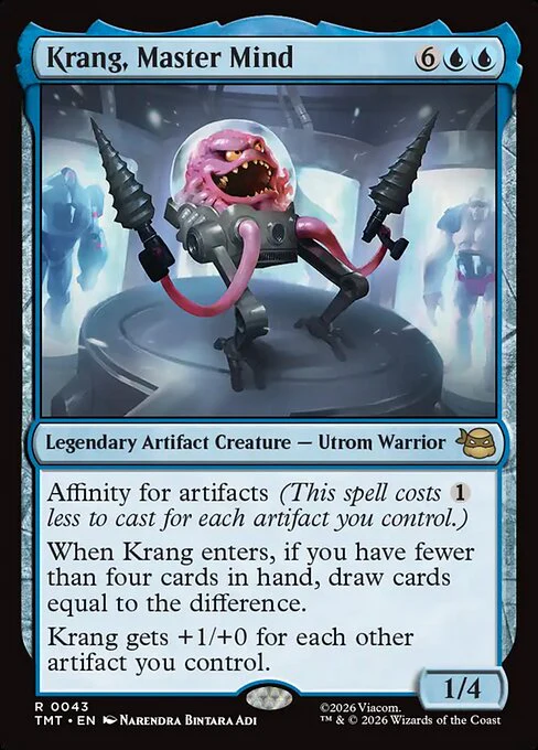 Krang, Master Mind [ #0043 ] (TMT-R)