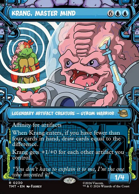 Krang, Master Mind [ #0230 Sewer Frame Showcase ] (TMT-R) - Image 2