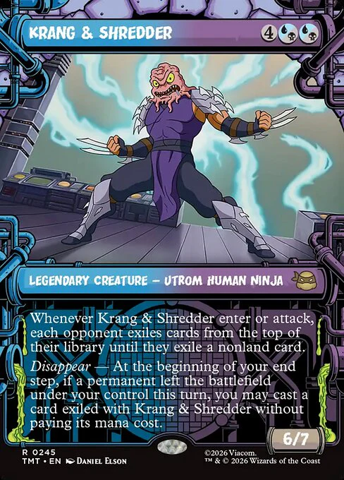 Krang & Shredder [ #0245 Sewer Frame Showcase ] (TMT-R) - Image 2