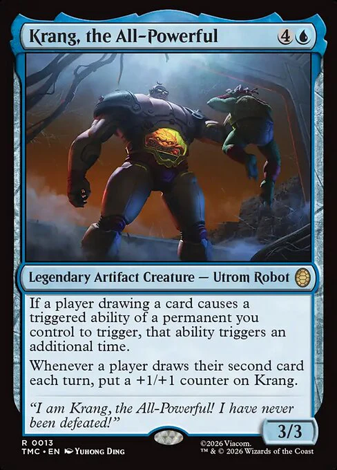 Krang, the All-Powerful [ #0013 ] (TMC-R)